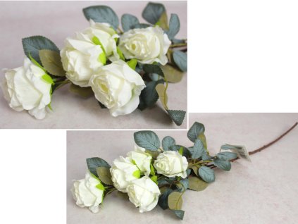 kwiat roza wys 62 cm 5 kwiat 112825