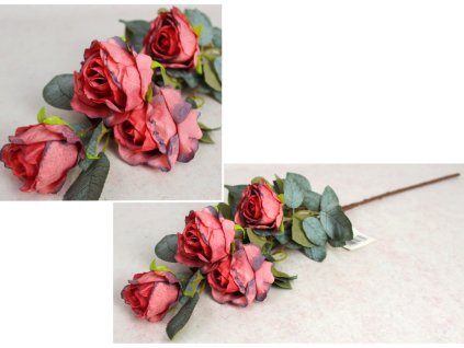 kwiat roza wys 62 cm 5 kwiat 112827