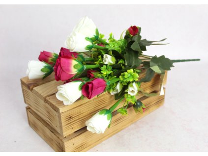 bukiet roza wys 42 cm 10 lod 112778