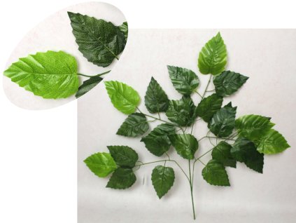 lisc rozy 5 ramienny 68 cm z 112625