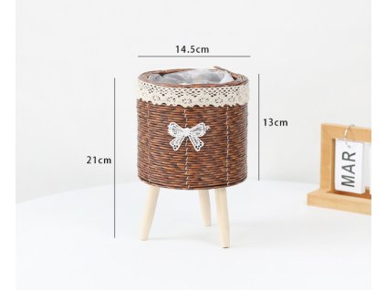 oslonka doniczka pleciona na 112643