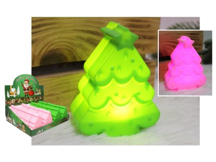 lampion led choinka plastik 113389