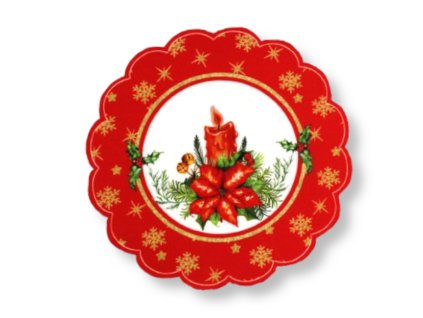 serwetka swiateczna okragla 113419