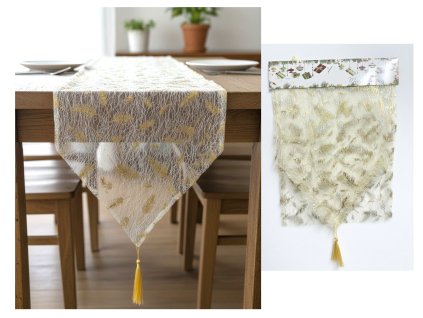 bieznik szarfa na stol swiat 113785