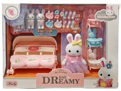 figurki kroliczki z akcesori 112105