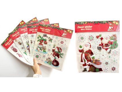 naklejki swiateczne puffy na 112926