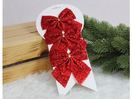 kokardki swiateczne 11x10 cm 112980