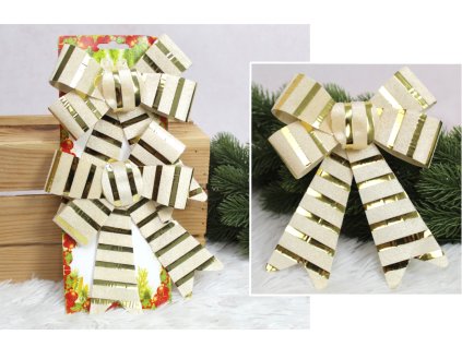 kokardki swiateczne 18x14 cm 112993