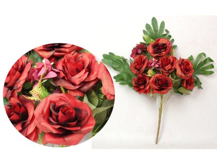 bukiet mieszany wiazanka roz 113606