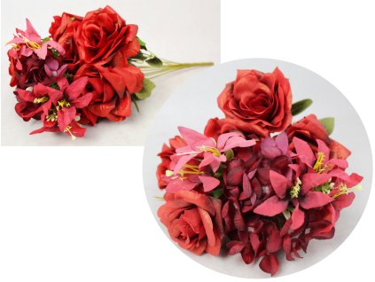 bukiet mieszany roza pozlaca 113602