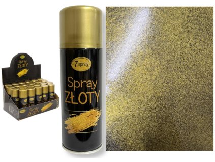 spray z drobinkami zlota 85g 113753