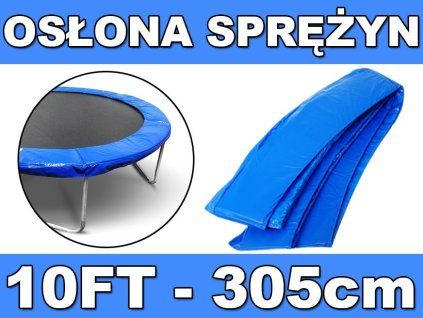 Ochranný límec PAD pro trampolínu 10FT modrý
