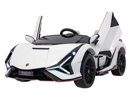 Vozidlo Lamborghini SIAN bílé