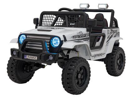 Terénní vozidlo 4x4 SPORT bílé