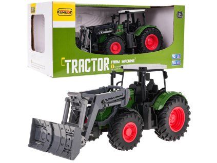 Zelený traktor se Spychem
