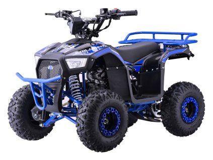 Čtyřkolka s benzínovým motorem 110 ccm EXPLORER modrá