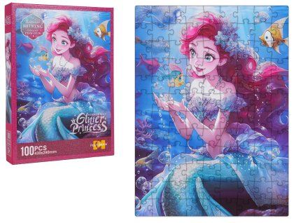 Sada puzzle 100 ks. Mořská víla