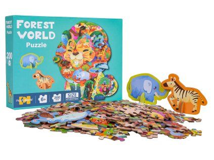 Sada puzzle 200 ks. Safari