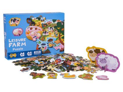 Sada puzzle 200 ks. Farma