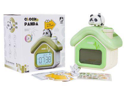 Hodinky s budíkem Panda