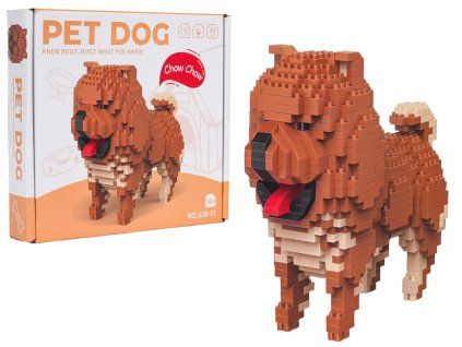 Stavebnice 800 dílků Chow Chow