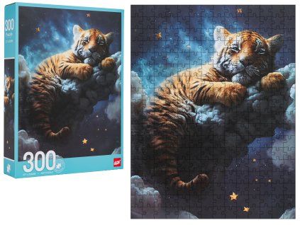 Sada puzzle 300 ks. Tygrysek