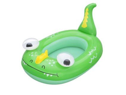 Ponton Zielony Dino 108x65cm Bestway