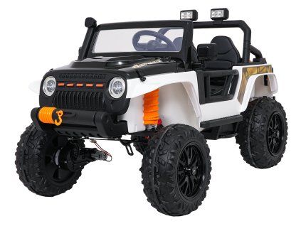 Vozidlo Jeep Monster bílé