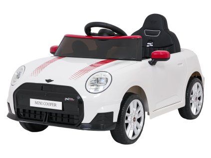 Autíčko Mini Cooper bílé