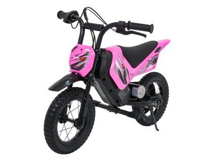 Elektrický motocykl SHARK růžový
