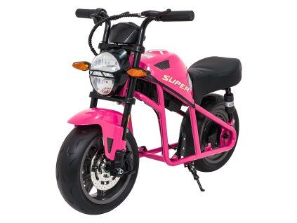 Motocykl SUPERMOTO Růžový