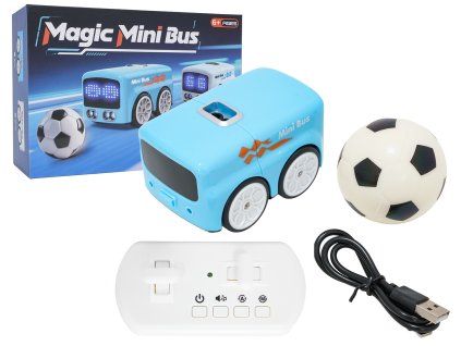 R/C Mini vozidlo s míčem, modré