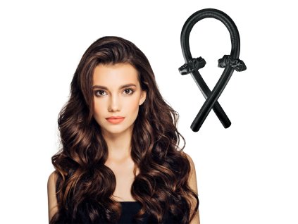 3 main heatless curling rod headband lazy curler set make hair soft shiny no heat spiral pear flower curling iron modeling accessories