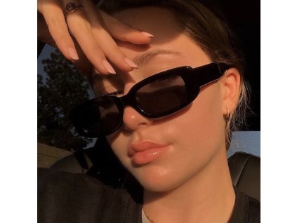 Obdélníkové sluneční brýle UV400 MA423