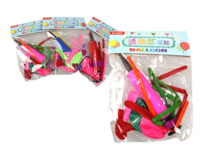 balony z pompka mix kolor 84896