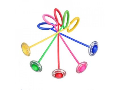 Skákací míč - svítící (Barva Žlutá)