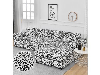 4BSkCorner Sofa Cover Elastic Sofa Covers for Living Room Armchair Cover fundas sofas con chaise longue