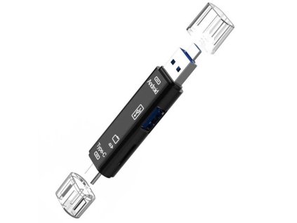 8fqi5 in 1 multifunction usb 2 0 type c usb micro usb tf sd memory card optimized