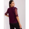 Blouse LK-BZ-506682.26P DARK VIOLET (Barva dark purple, Velikost 36)