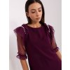 Blouse LK-BZ-506682.26P DARK VIOLET (Barva dark purple, Velikost 36)