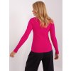 Fuchsia Long Sleeve Striped Blouse (Barva fuchsia, Velikost ONE SIZE)