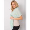Peppermint scarf with peas (Barva mint, Velikost ONE SIZE)