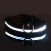 5 variant nylon led pet dog collar night safety flashing glow in the dark dogs leash neck band luminous fluorescent collars pets supplies