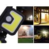Solární lampa 100 cob se soumrakovým senzorem pohybu (Velikost univerzální)