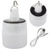 Solární turistické kempování lampa usb vedla (Velikost univerzální)