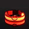 2 variant nylon led pet dog collar night safety flashing glow in the dark dogs leash neck band luminous fluorescent collars pets supplies