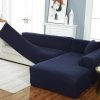 13 variant saoltexi plush fabirc elastic sofa cover solid l shape sofa covers velvet for living room stretch slipcover couch cover xx01
