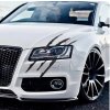 4 variant auto car sticker reflective monster claw scratch stripe marks headlight decal car stickers