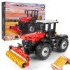 RC stavebnice: Červený traktor 2716 dílů.