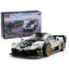 Autíčko 1:28 Pagani Zonda R Stavebnice Bílá RASTAR